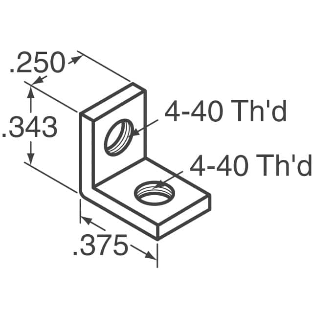 621 Keystone Electronics  Staffe di montaggio